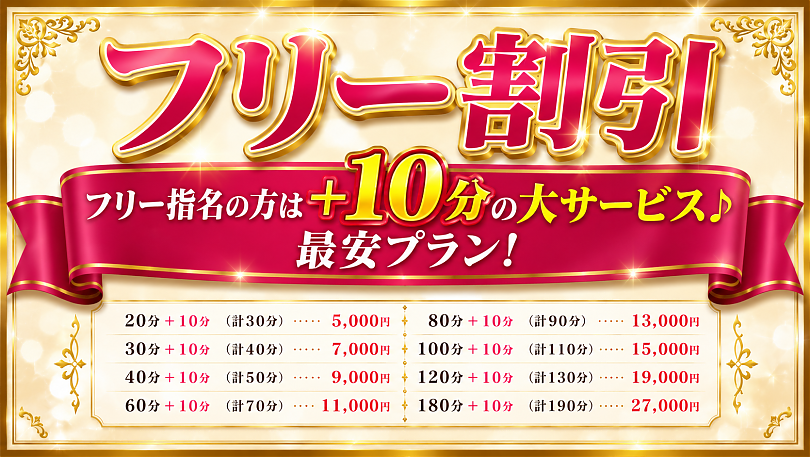 フリー割引